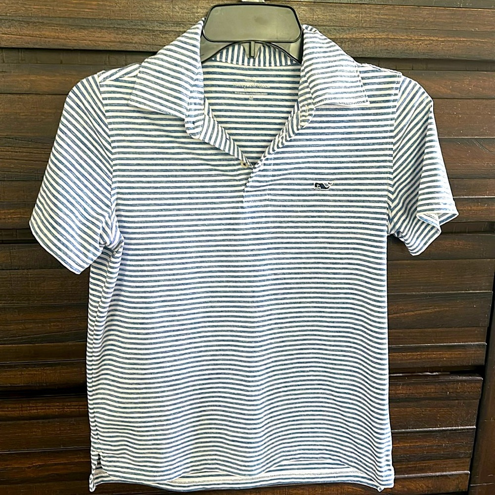 Boys, vineyard vines, Sankaty polo size medium